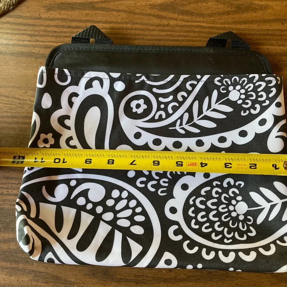 Thirty one black and white small tote bag for walker or wheelchair new - Picture 3 of 5